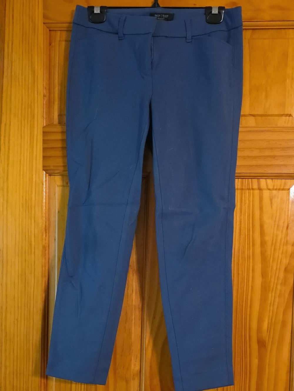 White house black market Blue Slim Dress Pants